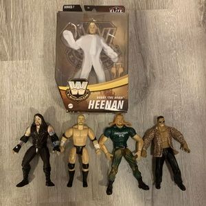WRESTLING ACTION FIGURE LOT Of 5 WWE WWF JAKKS
